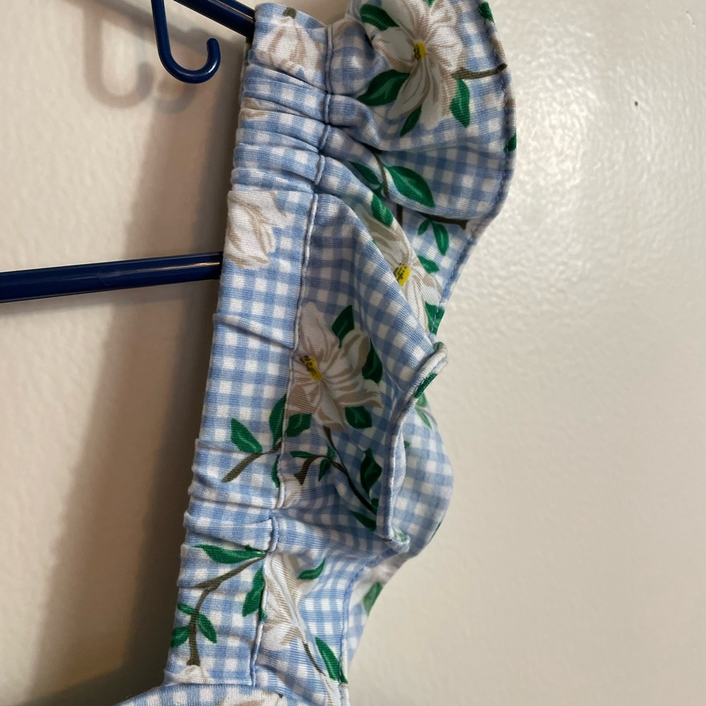Draper James Gingham and Magnolia baby doll very soft pajama top, size large - Picture 7 of 8